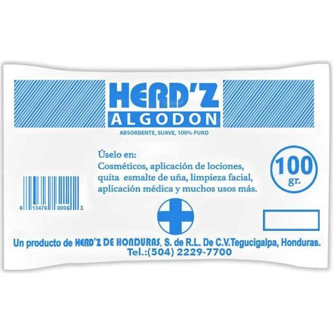 Algodón Herdz 100 G.