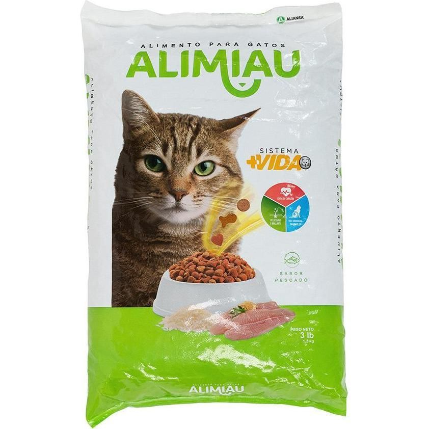 Alimiau Comida/gato 3lb