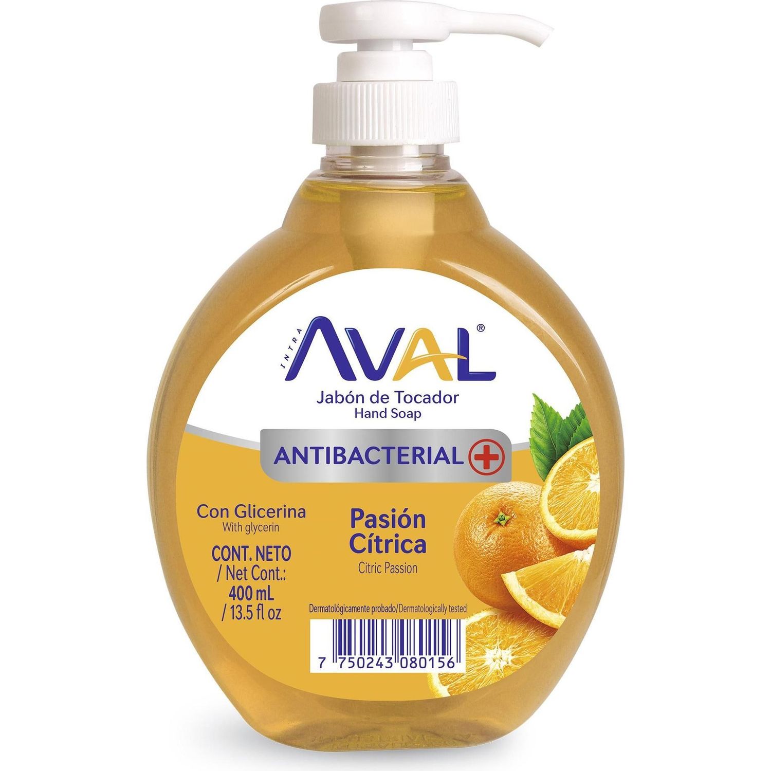 Aval Jabon Liqui Citrico 400ml