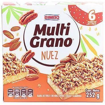 Barra Cereal Bimbo Multig. 6u