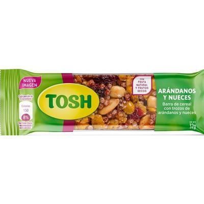 Barra Tosh Arandano/nueces 32g
