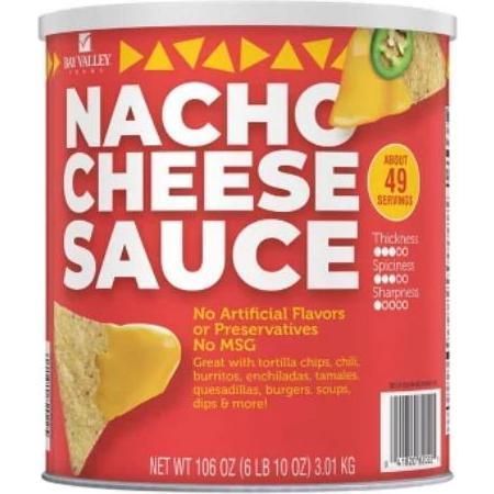 Bay Valley Queso Nacho 106 Oz