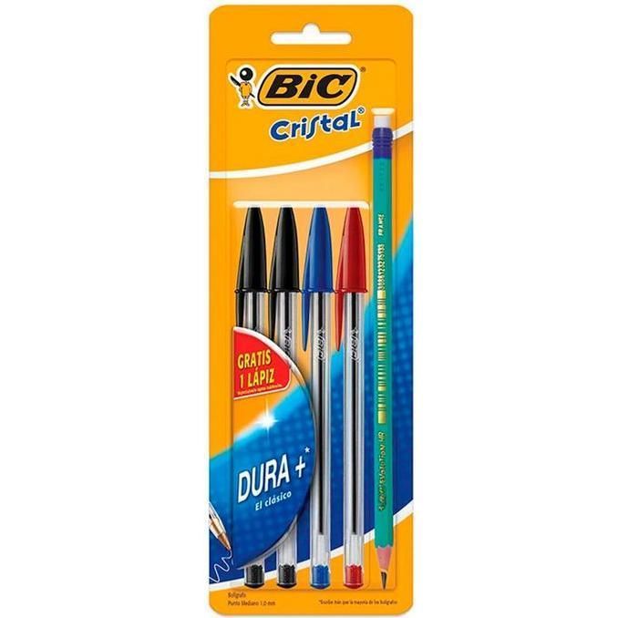 Bic Cristal Boligrafo +grafito