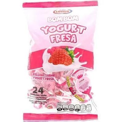 Bombom Yogurt Fresa Uni 408g