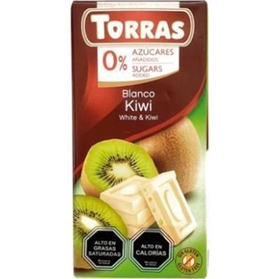 Chocolate Blanco Con Kiwi 75g