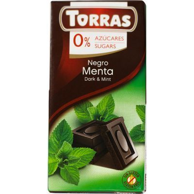 Chocolate Negro Con Menta 75g