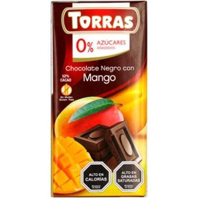 Chocolate Torras Neg/mango 75g