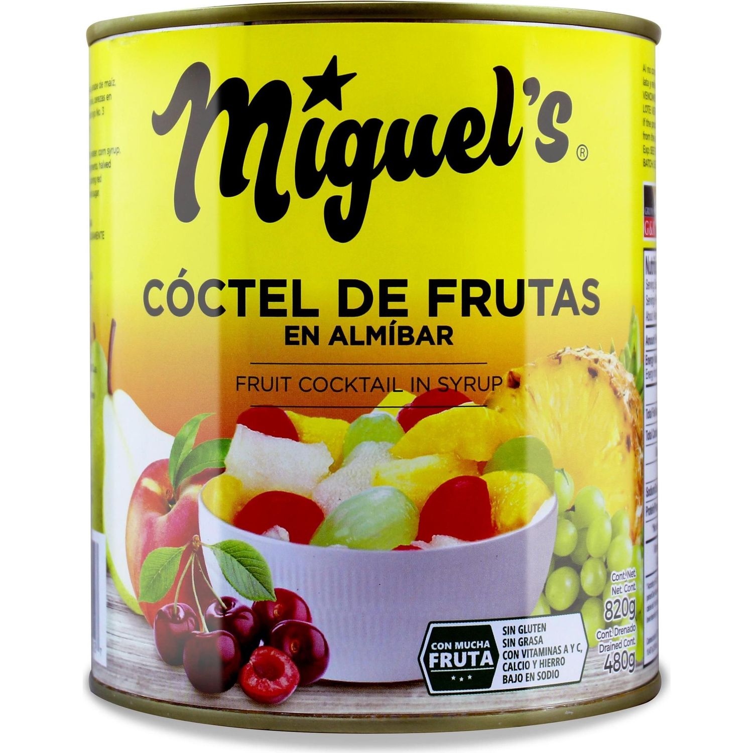 Coctel Miguels De Fruta 840oz