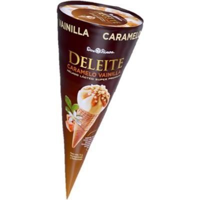 Cono Deleite Caramelo Macadami