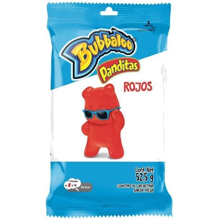 Bubba Panditas Rojos 52.5 G
