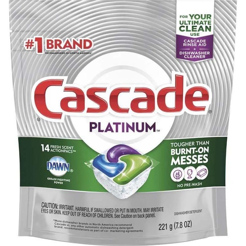 Cascade Caps Lavavajilla 221g