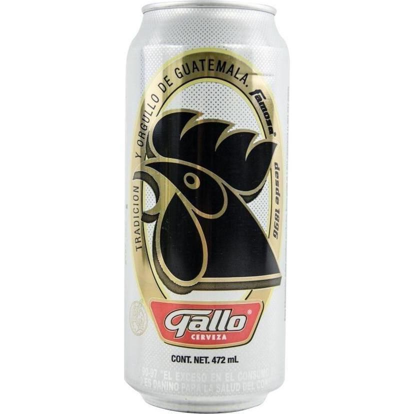 Cerveza Gallo Lata 16 Onzas