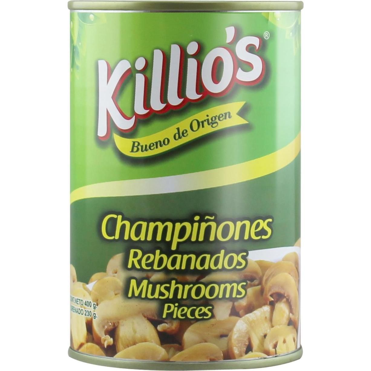 Champiñ Rebanad Killio´s400grs