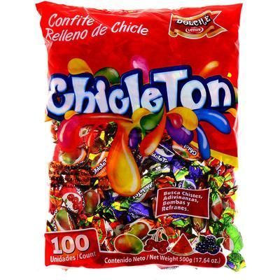 Chicleton Surtido 100 Unid