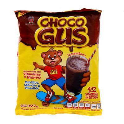 Chocolate Chocogus Bolsa 327gr