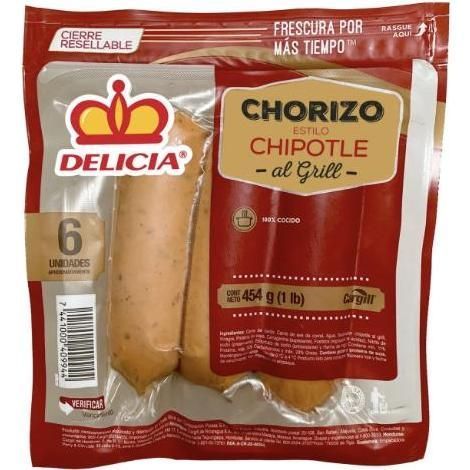 Chorizo Chipotle Al Grill 454g