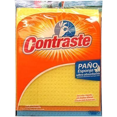Contraste Paño Antibacte 3pack