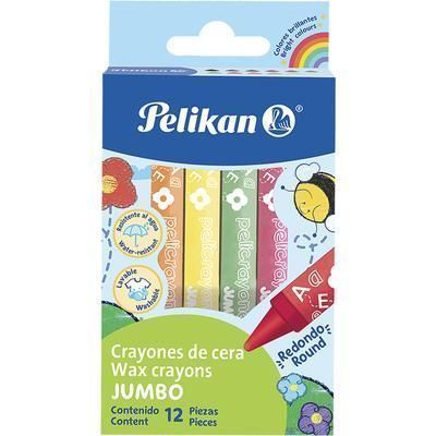 Crayon Pelicray Tri Jumbo 12pz
