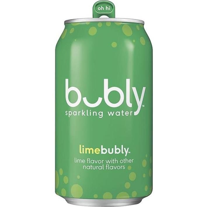 Bubly Spark Water Lime 355ml