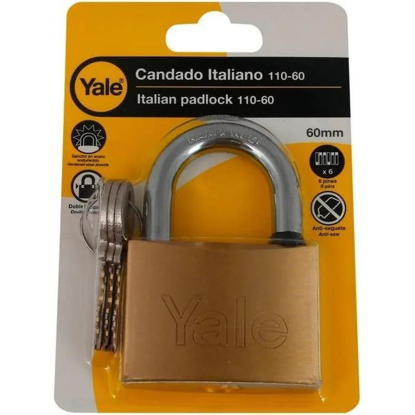 Candado 110-60-Mm Yale