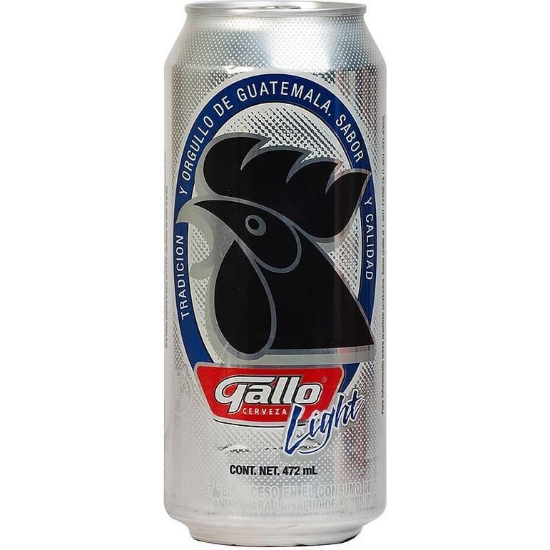 Cerveza Gallo Ligth 16 Onzas