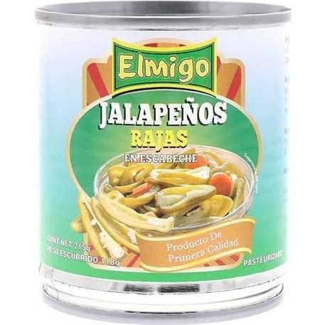 Chile Jalapño Ent Elmigo 215gr