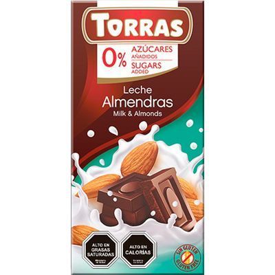 Chocolate C/leche Y Almen 75g