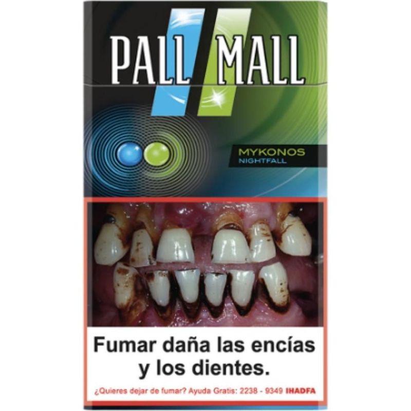 Cigarro Pall Mall Mykonos 20s