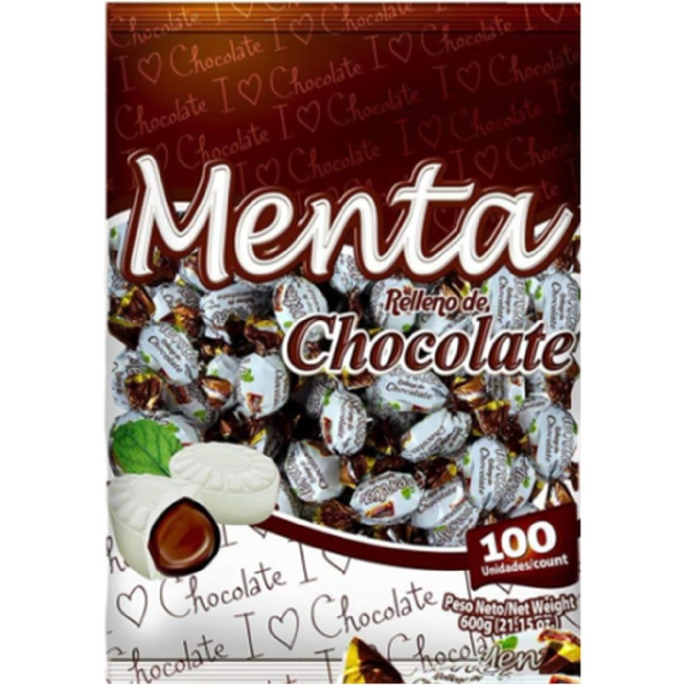 Confite Rell Menta Choc 100 U