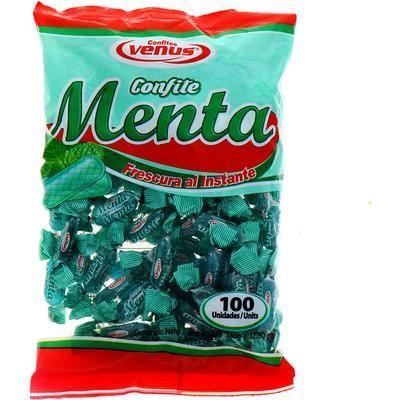 Confites Menta Larga 100 Unid
