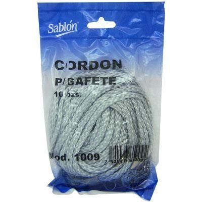 Cordon P/gafete Negro10pz C/pq