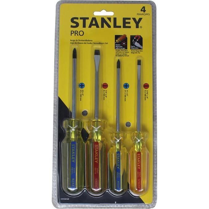 Desarmadores 4pc Stanley