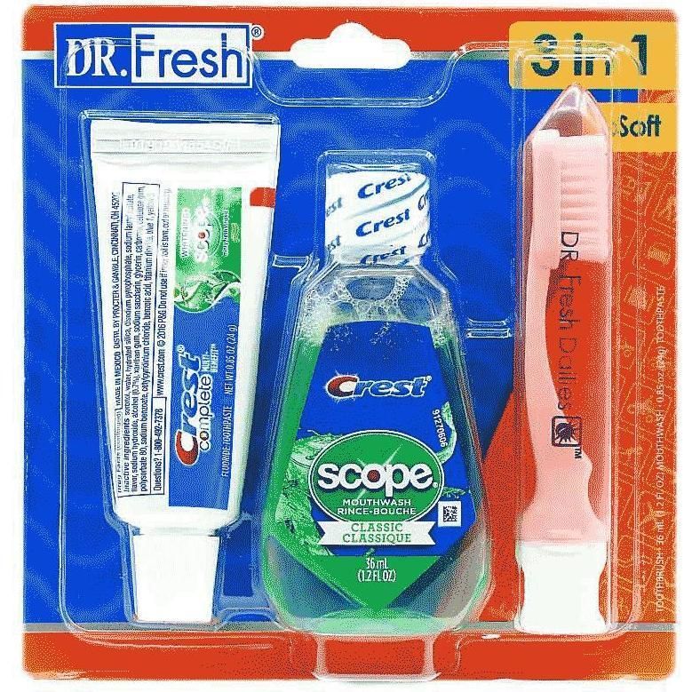 Dr.fresh Combo Viajero Scope