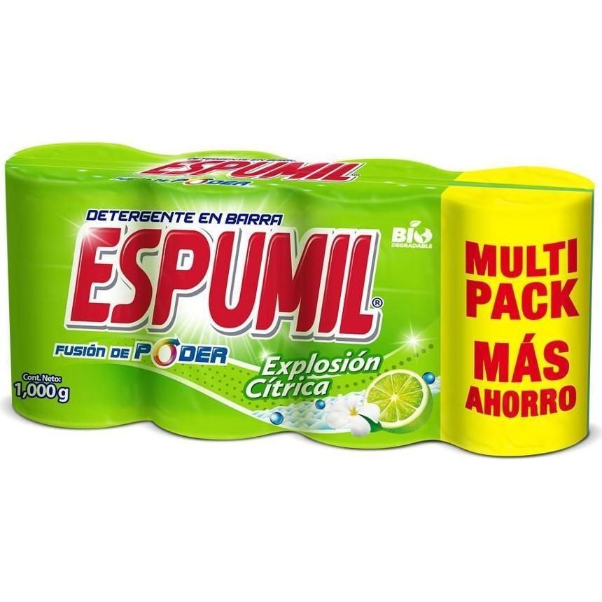 Espumil 4pk Jabon Barra 1kg
