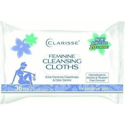 Feminine Wipes Clarisse 36 Ct