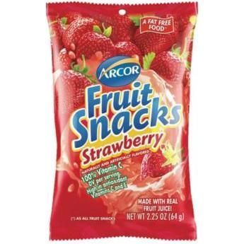 Fruit Snack Strawber Arcor 64g