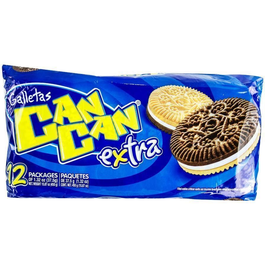 Galleta Can Can Ext Vain 450gr