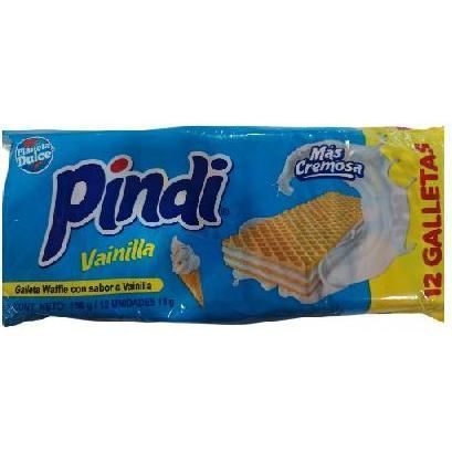Galleta Pindi Vainilla 156g