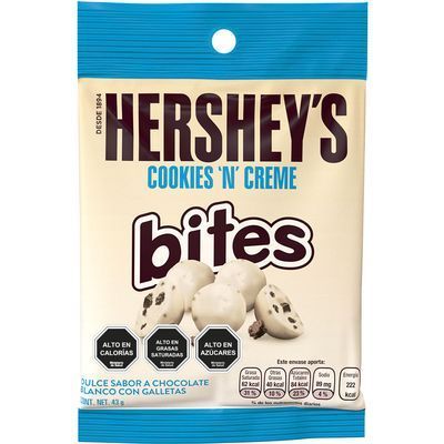 Galletas Bites Hersheys 43 G