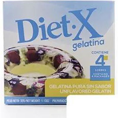 Gelatina Diet-X Sin Sabor 32gr