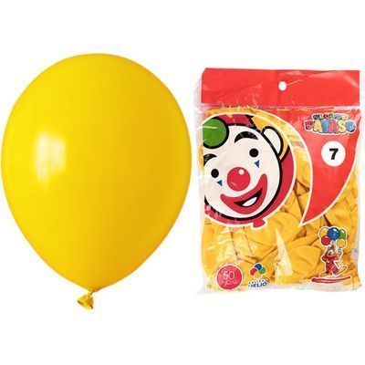 Globo #7 Amarillo 50und