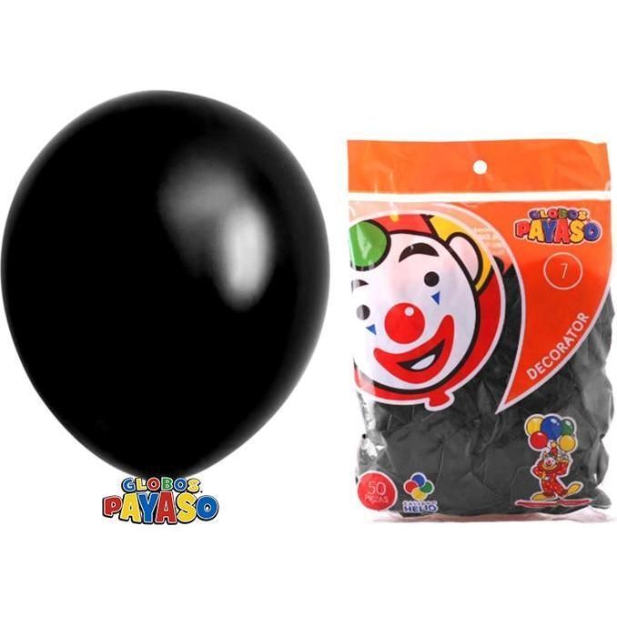 Globo #7 Negro 50und