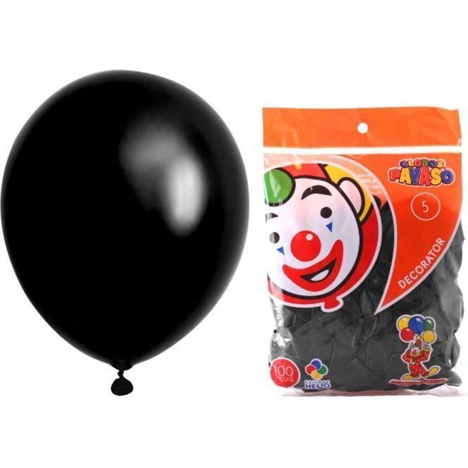 Globo#5 Dec Negro Bol