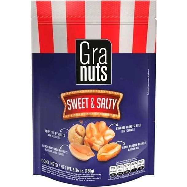 Granuts Sweet Salty  180gr