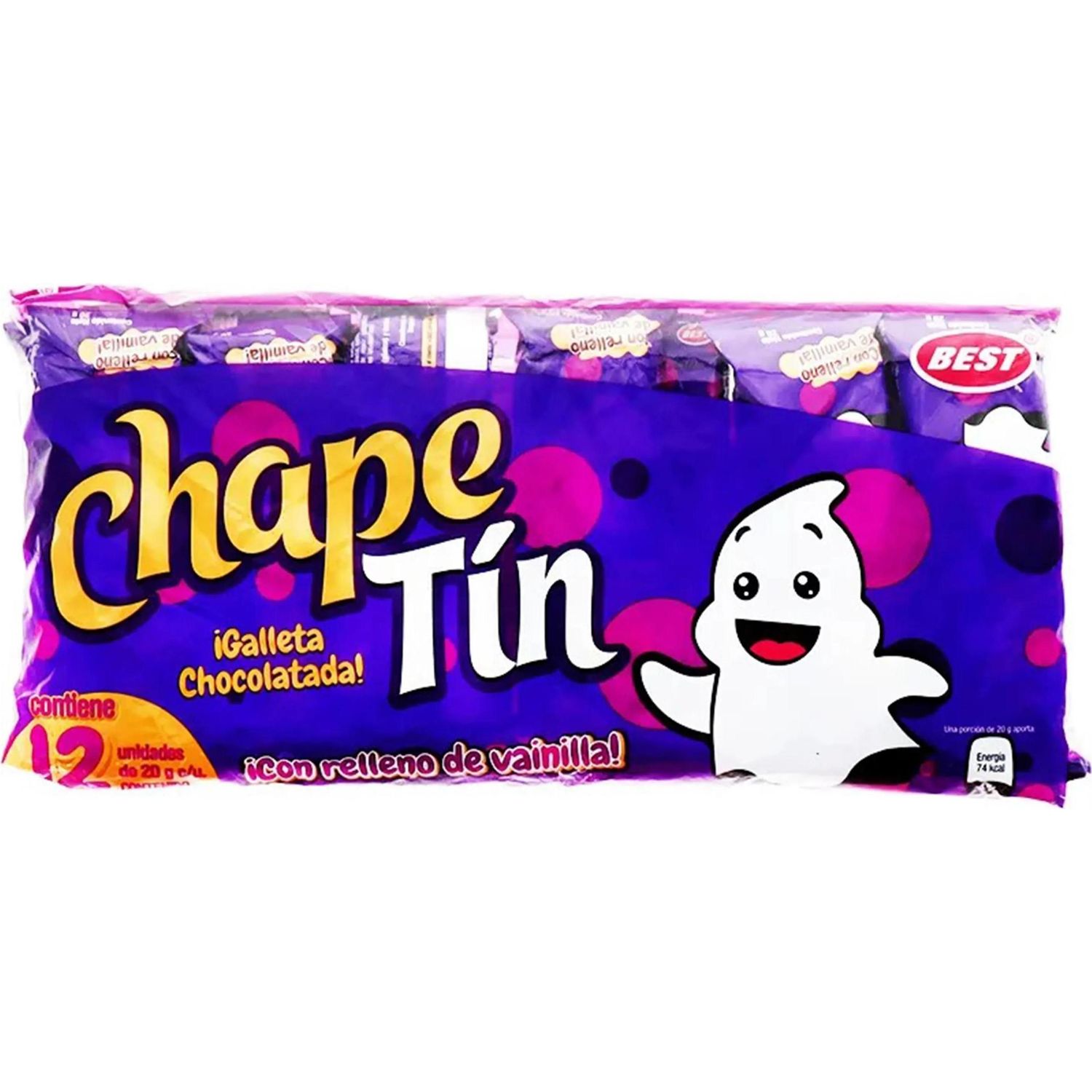 Galleta Best Chapetin Choc 12u