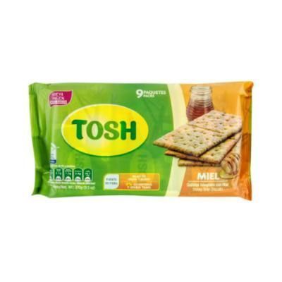 Galleta Pozuelo Tosh Miel252g