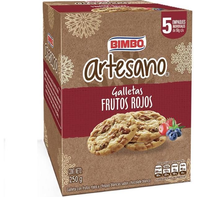 Galletas Frut Rojos Artes 250g