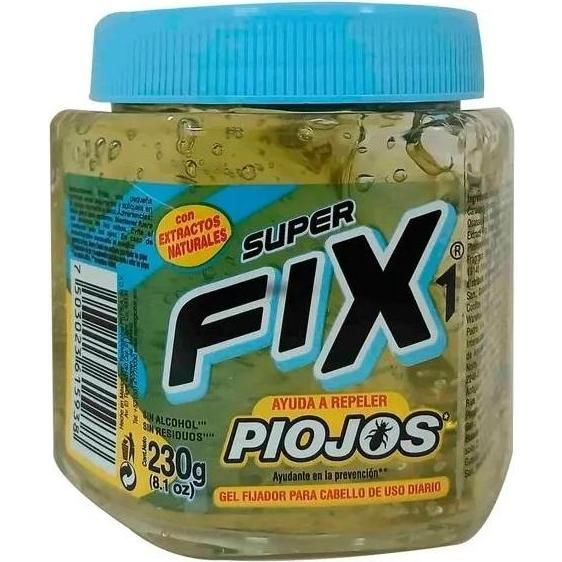 Gel Fijador Fix Repele Piojos