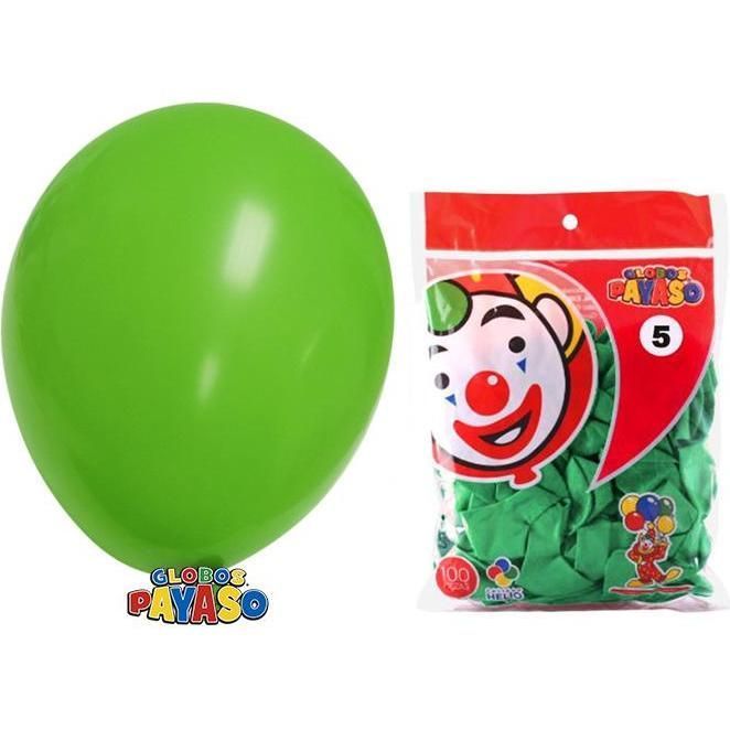 Globo#5 Pastel Verde Oscuro
