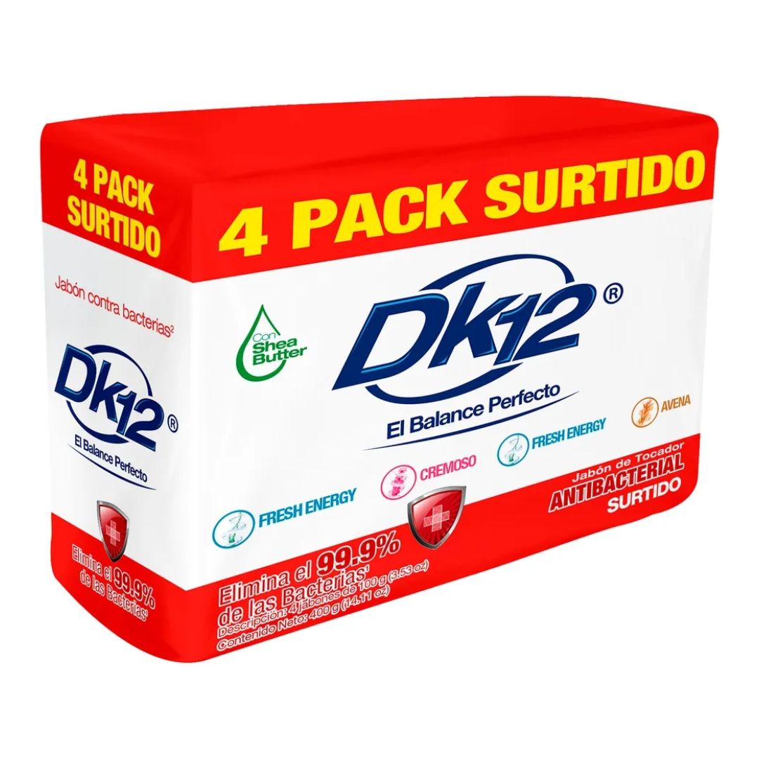 Jabon Tocador Dk12 Surt 400g